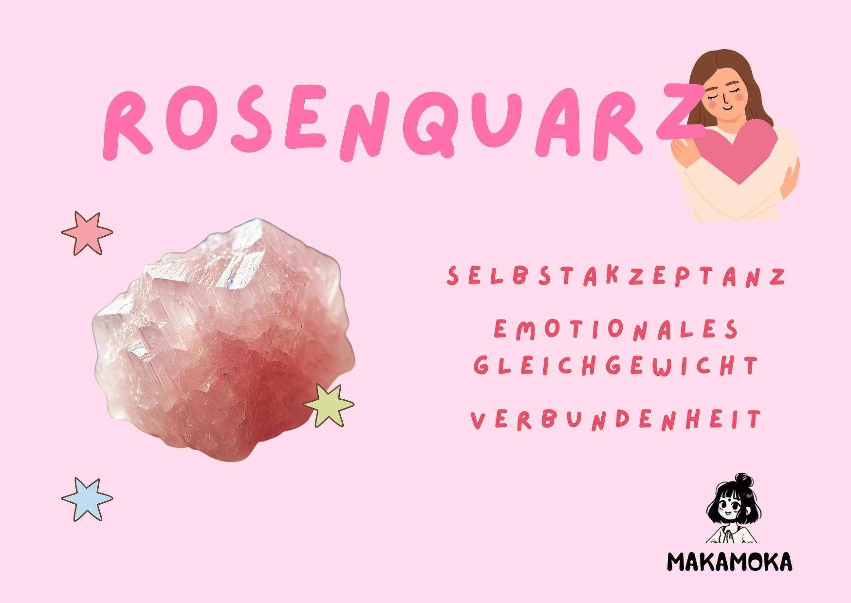 Edelstein Schlüsselanhänger Amethyst Rosenquarz Bergkristall Schlüsselanhänger Gleichgewicht Entspannung Makramee handgemacht